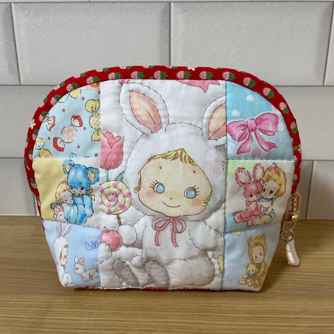 葉明さま　ぷにぷにキャンディ　ポーチ　バニティーポーチ　パッチワーク