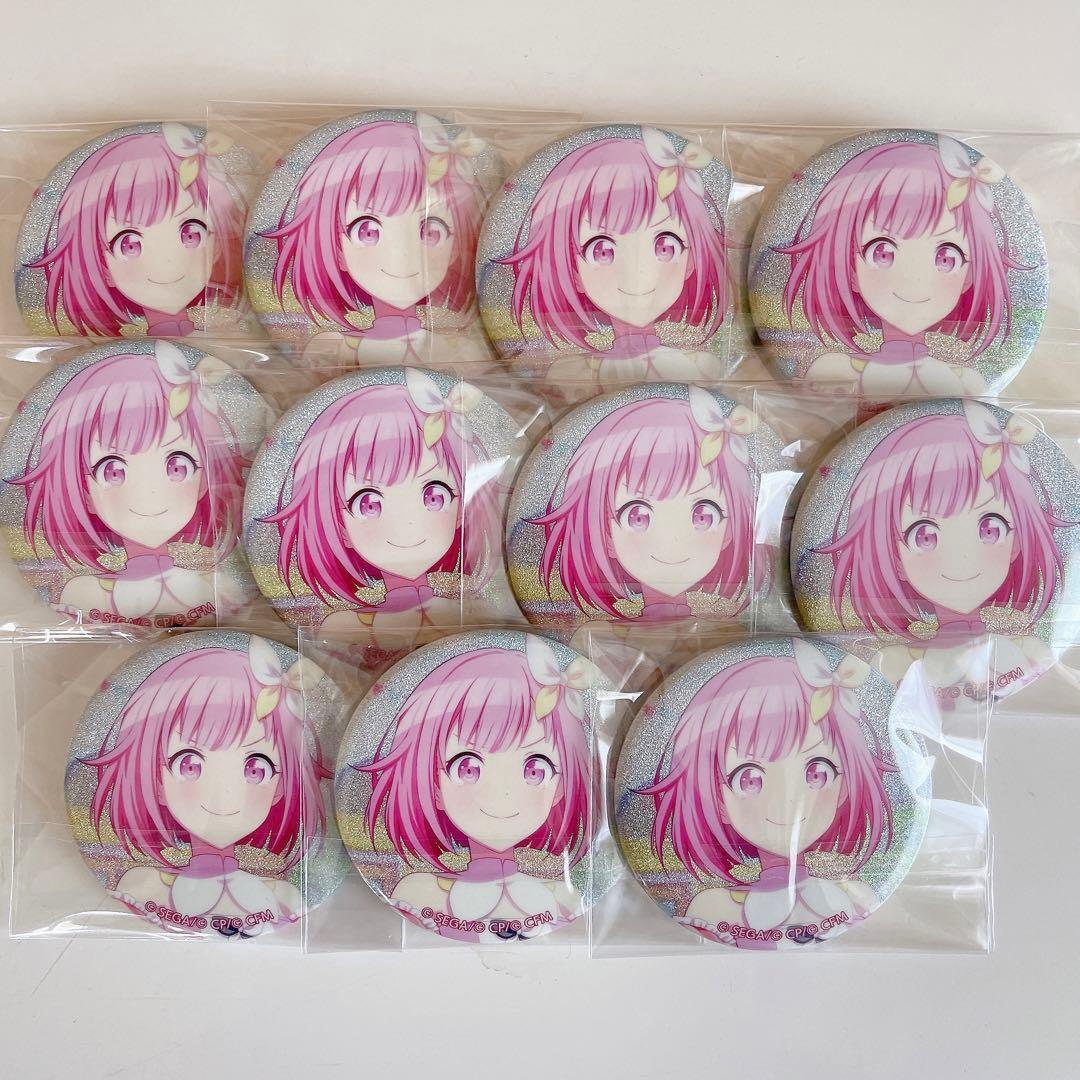 プロセカ 鳳えむ 人気 グリッター 缶バッジ 特訓前 ワンマジ プロセカ