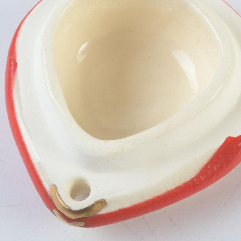 茶道具 萬古焼 加賀瑞山造 はじき猿 香合 共箱 V 9804