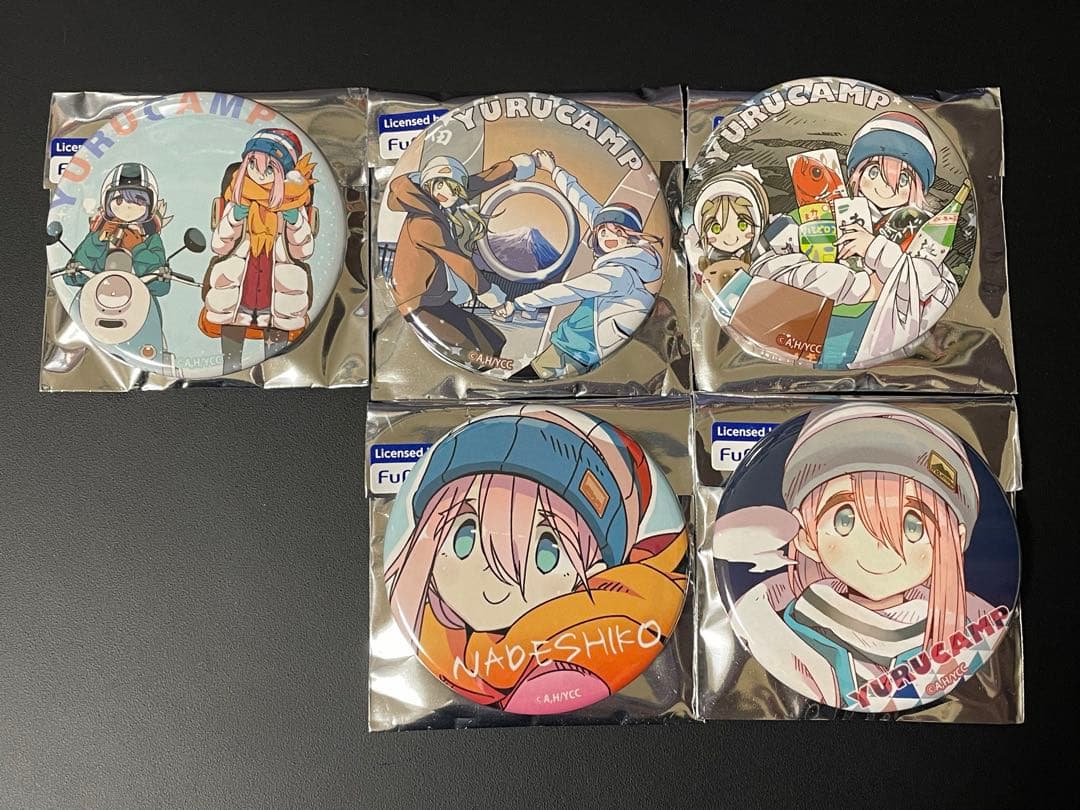 ゆるキャン△ 缶バッジvol.4 各務原なでしこ ＋缶バッジ9種セット