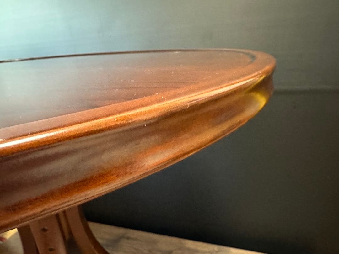 大塚家具 秋田木工 ダイニングテーブル（丸）「T-130」 ナラ材／ブナ