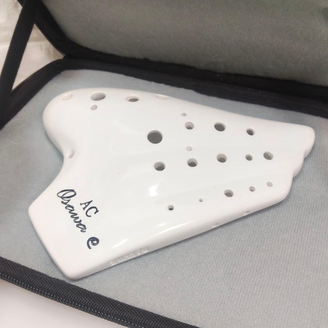 【美品】Osawa オオサワ トリプルオカリナ 磁器製 Te アルトC管