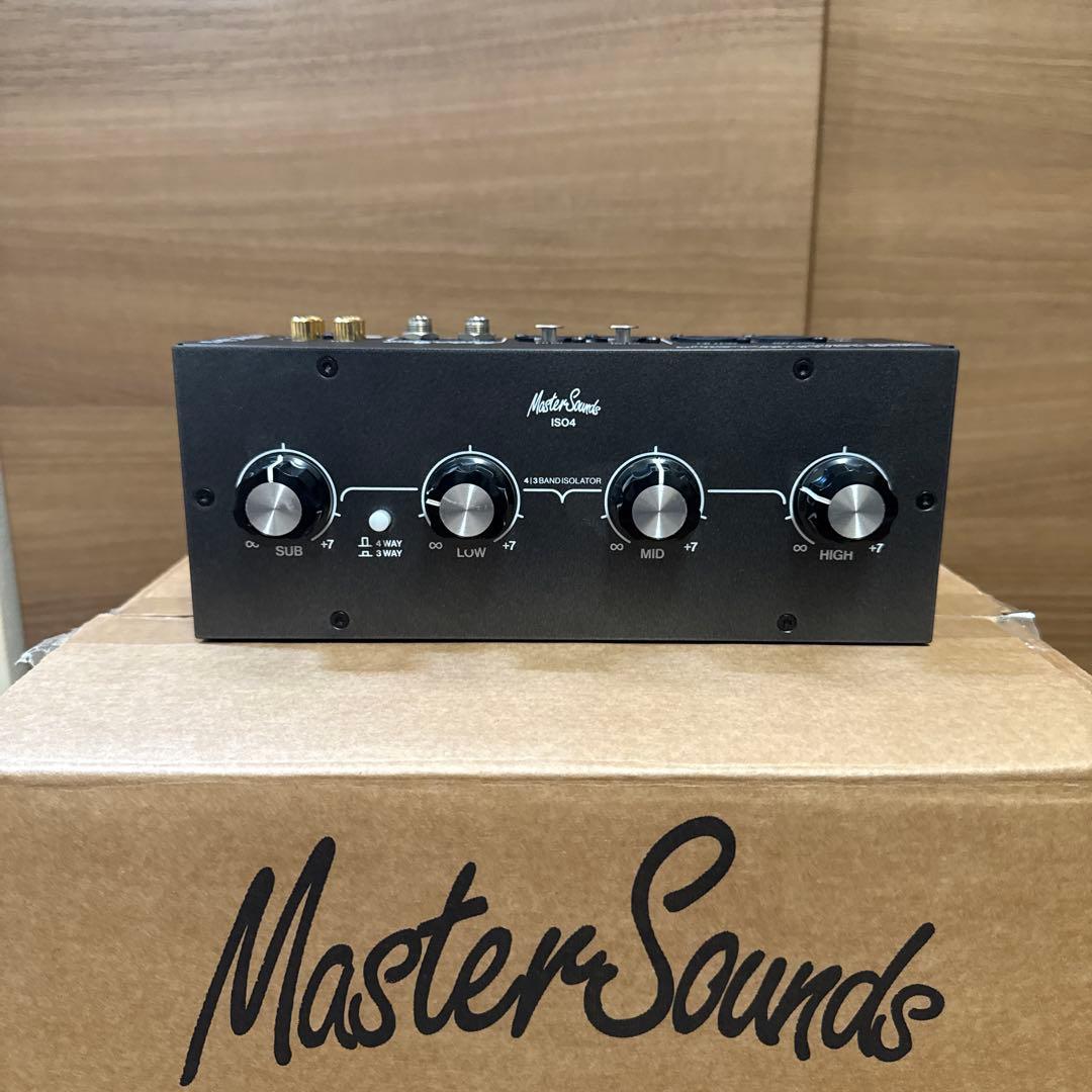 MasterSounds ISO 4 ISOLATER EQ アイソレーター MasterSounds ISO 4 ISOLATER EQ アイソレーター How to connect