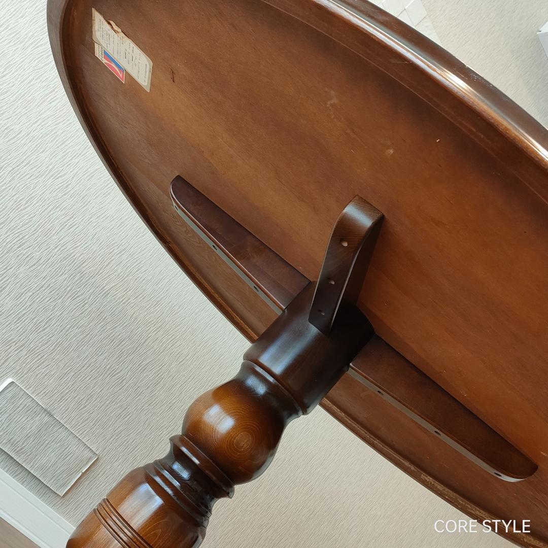 飛騨産業　キツツキ　ラウンドテーブル　ダイニングテーブル　A92