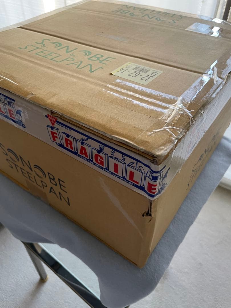 SONOBEのスティールパン❣️15音‼️なんて不思議な音なの❓懐かしいよう