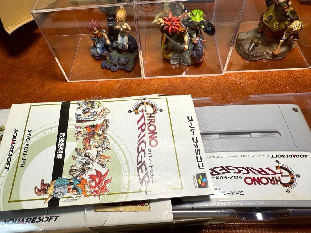 クロノトリガー フォーメーションアーツフィギュア5種コンプリートセット　ゲーム付