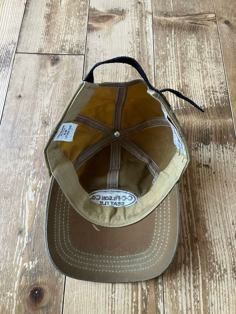 C.C.FILSON フィルソン オイルドコットン キャップ USA製 - メルカリ