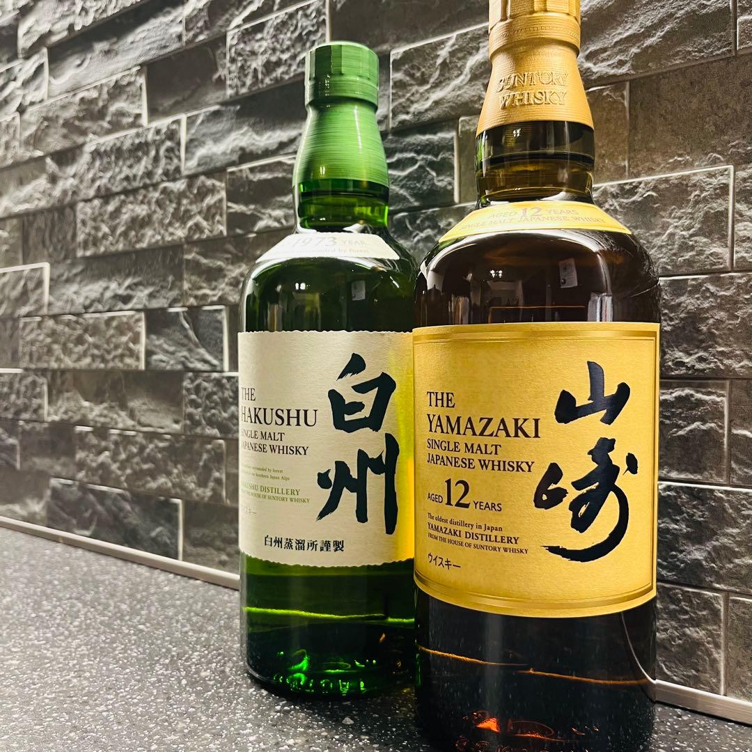 Amazon.co.jp: サントリーウイスキー 入手困難2本セット 山崎12年