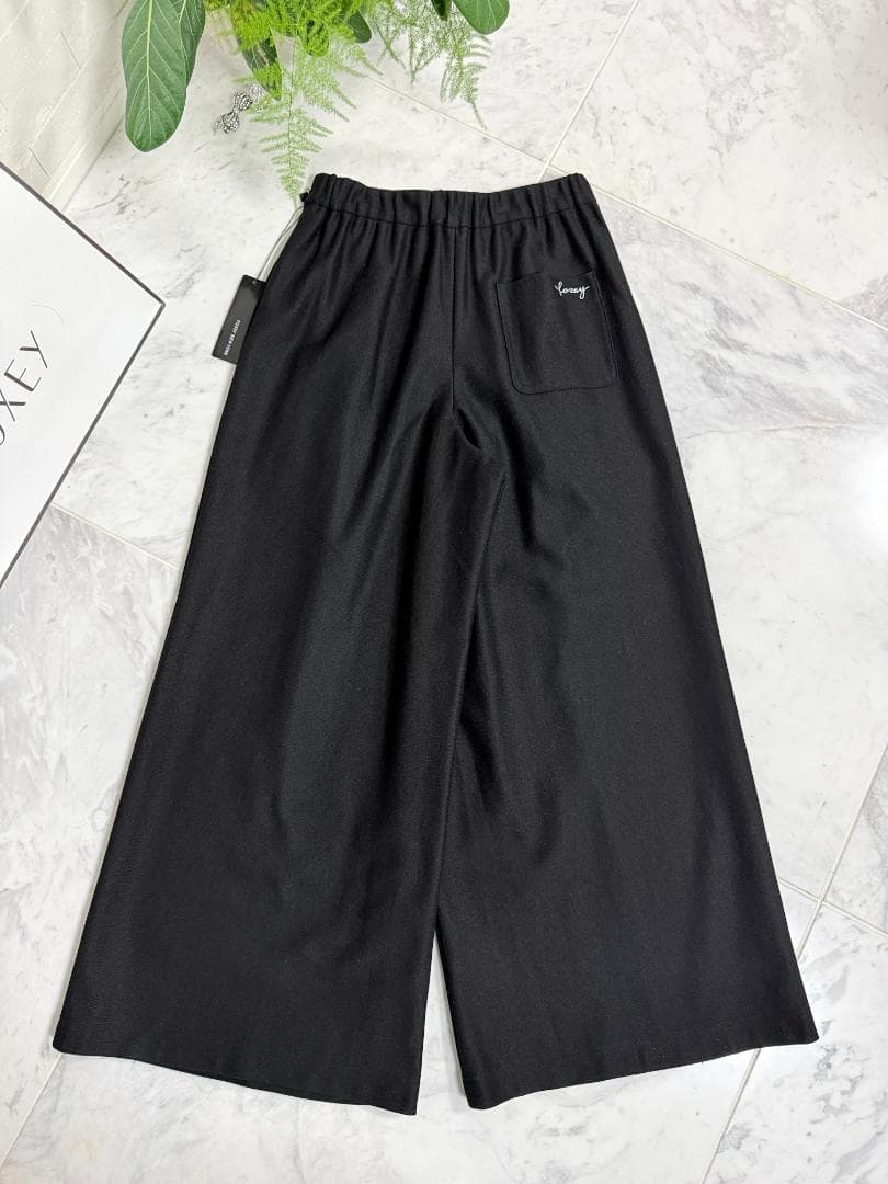 極美品★FOXEY/フォクシー アリーナキュロット ロゴ刺繍38 掲載商品