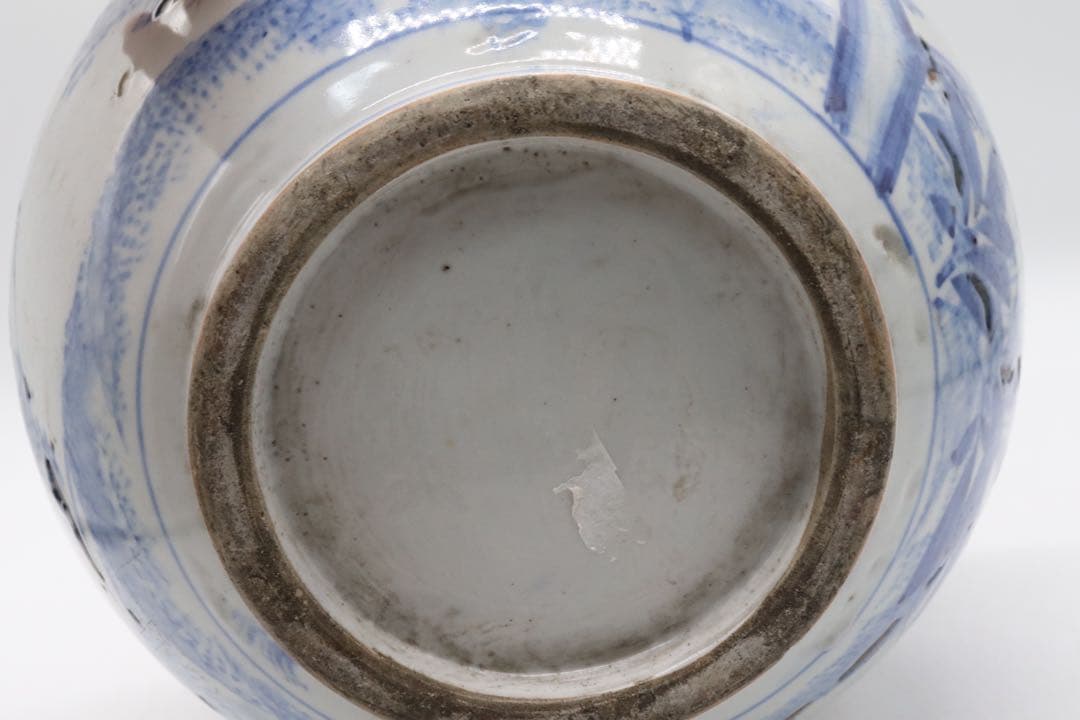 岐No58 染付 香炉 送料込み0504