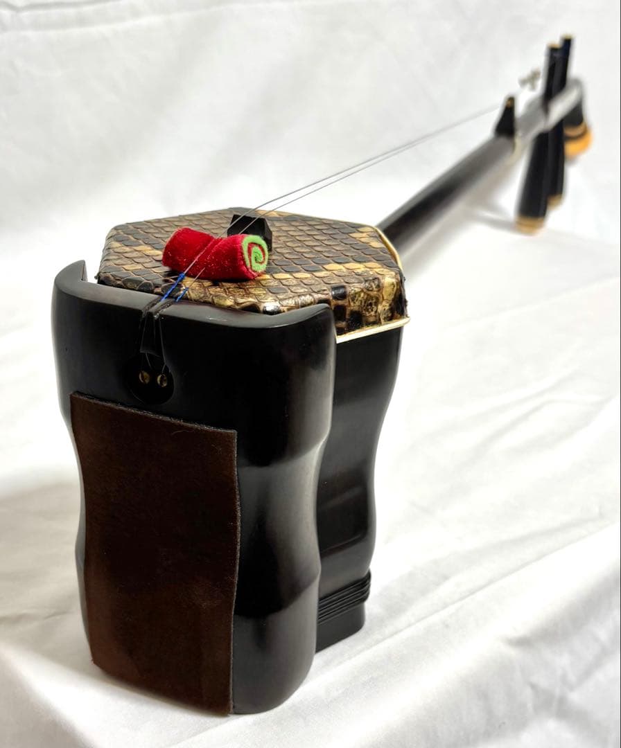 【本皮製】二胡 弓/ケースセット