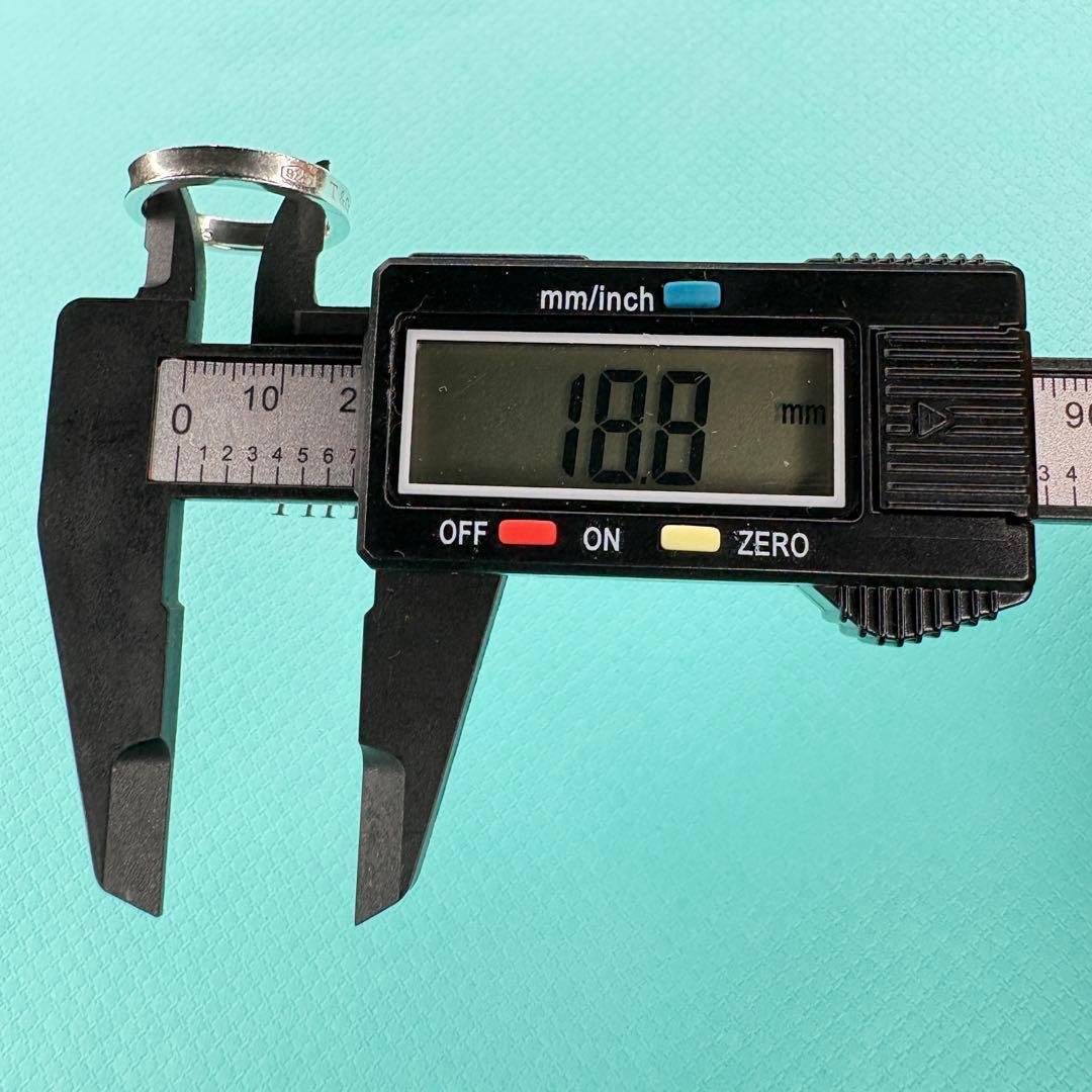 【美品】約19号 ティファニー Tiffany ナロー 1837リングSV925