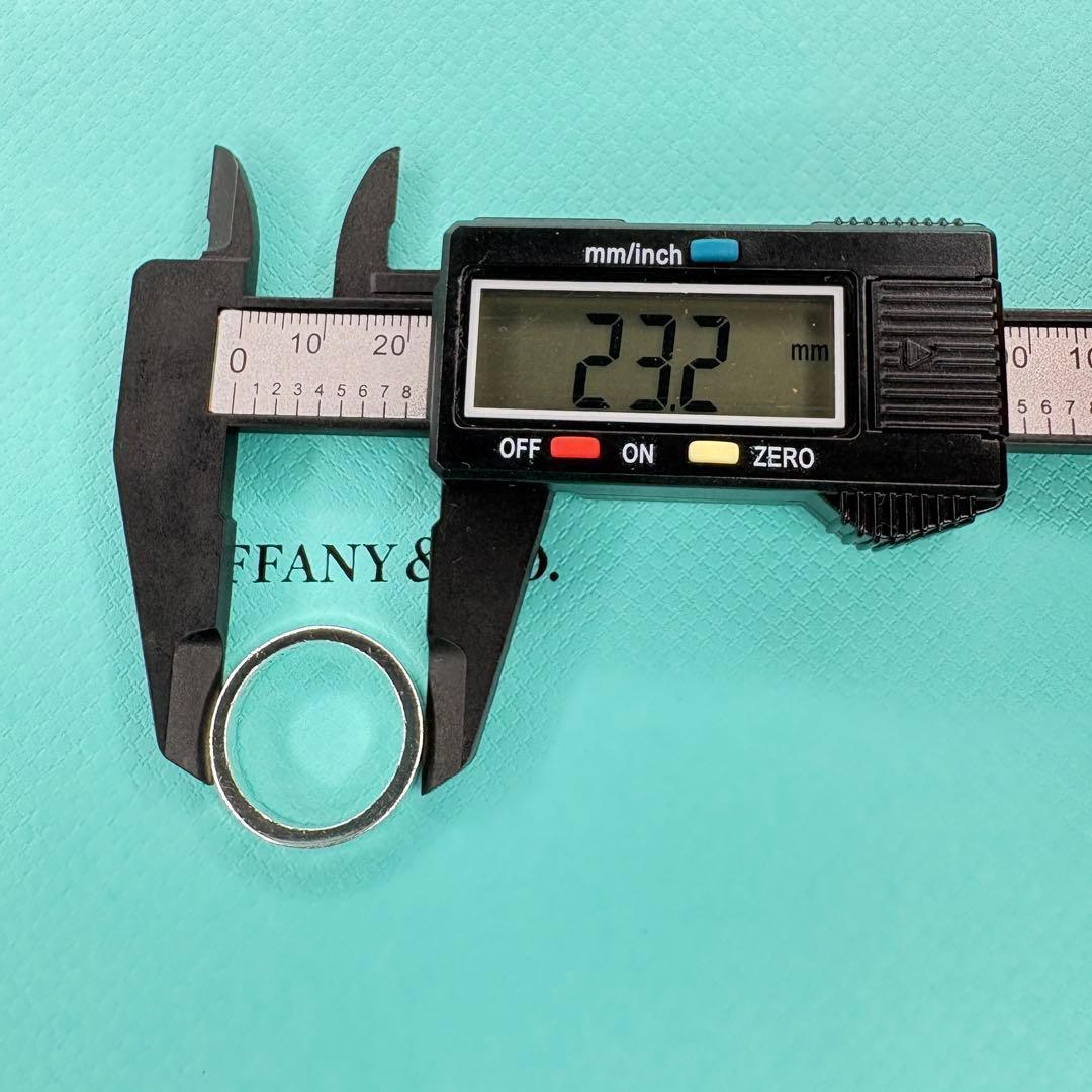 【美品】約19号 ティファニー Tiffany ナロー 1837リングSV925