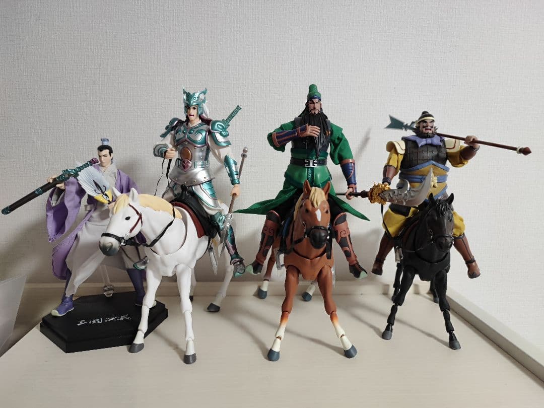 三国演義　最強武将伝　趙雲子龍　可動　20cm