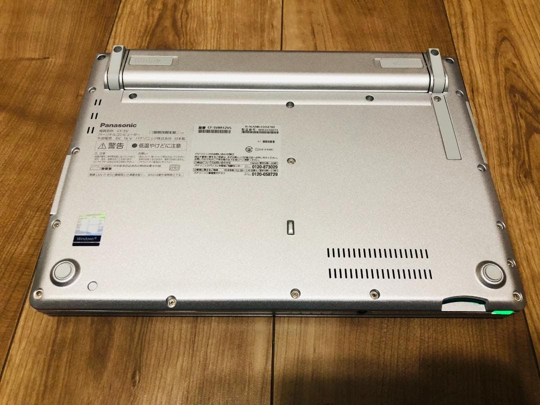 レッツノートSV8 /256GB/16GB/OFFICE2021 バッテリー良好 - メルカリ