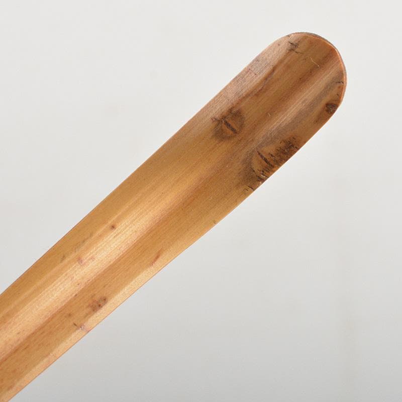 茶道具 宗春作 茶杓 銘「吉祥」 紫野 細合喝堂書付 共筒共箱 C 6248