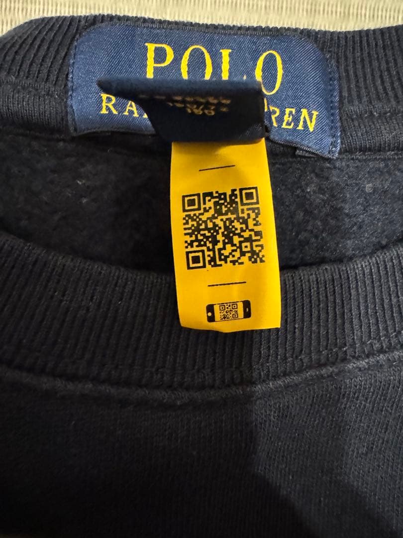 ★ポロベア　ラルフローレン　スウェット　トレーナー　150サイズ　ネイビー