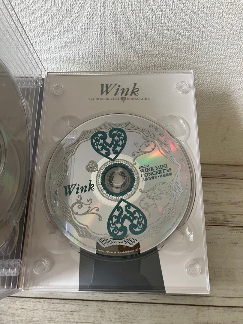 Wink ウインク ヴィジュアル全集 1988-1996 DVDBOX 14枚