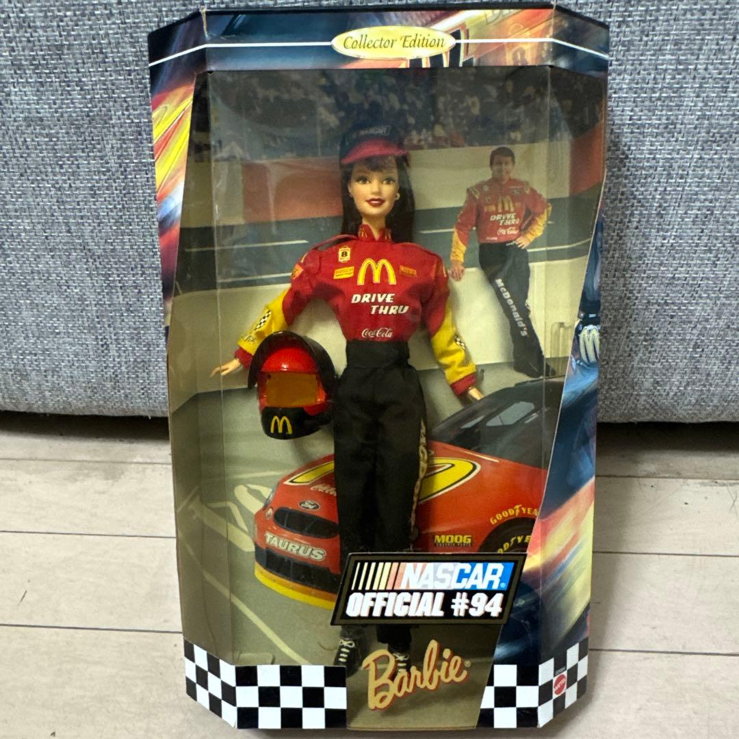 nascar 公式 マクドナルド バービー Barbie 昭和レトロ 限定レア