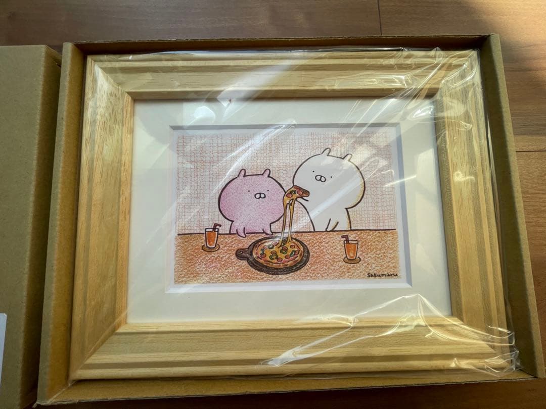 うさまる うさまるアートフォト 複製原画 原画レプリカ 100個限定