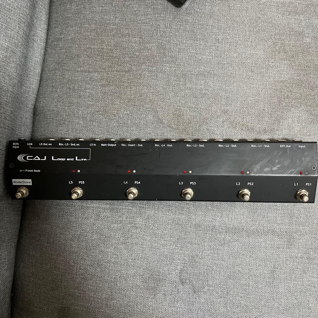 CAJ Loop and Line エフェクター スイッチャー Amazon | CAJ プログラマブルエフェクトループ スイッチャー Loop and