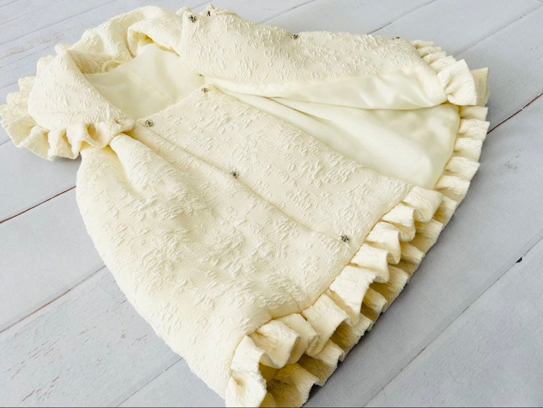 キャサリンコテージ　着物ワンピース& 被布セット＋七五三用草履スリッポン　３歳