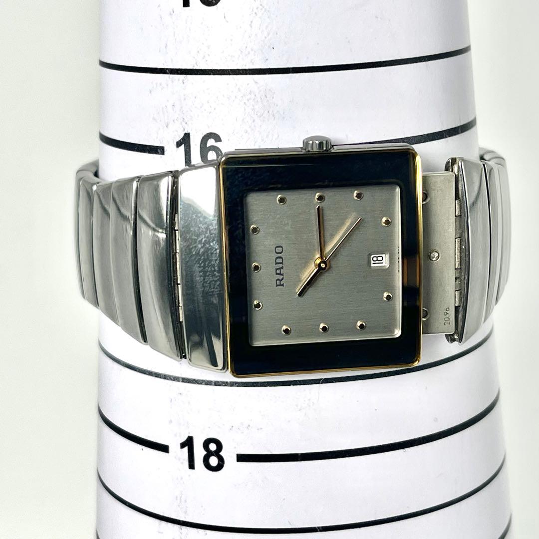 【美品/稼働品】ラドー ダイアスター デイト 腕時計 152.0332.3