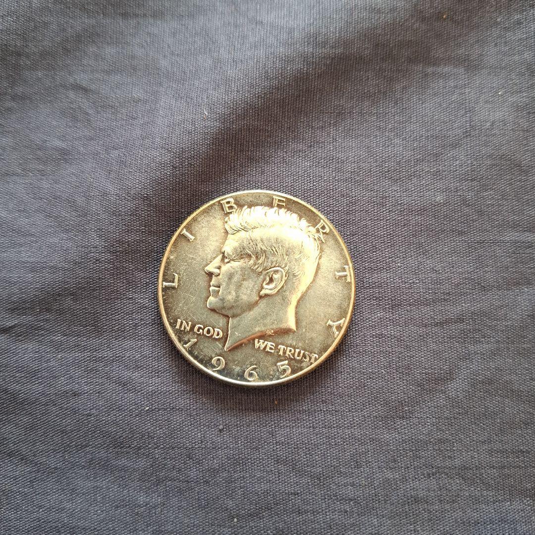 アメリカ、銀貨、ケネディハーフドル銀貨等3枚