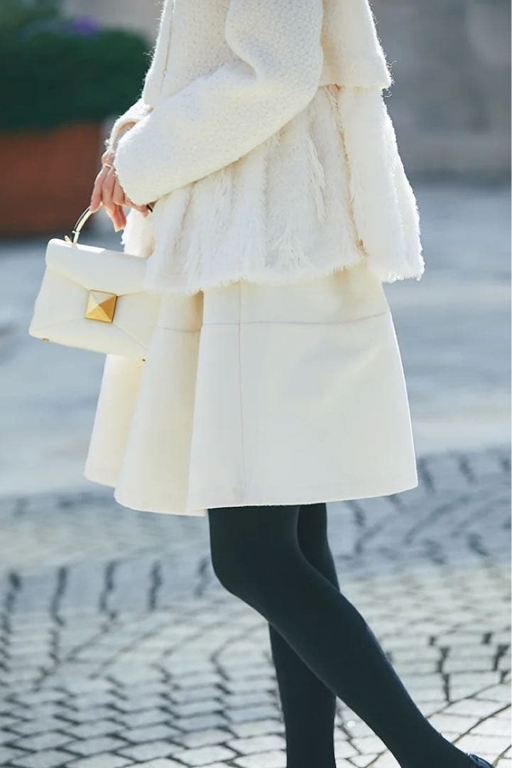 新品タグ付き☆セブンテン☆ハイウエストフレアキュロットSサイズ　SEVENTEN