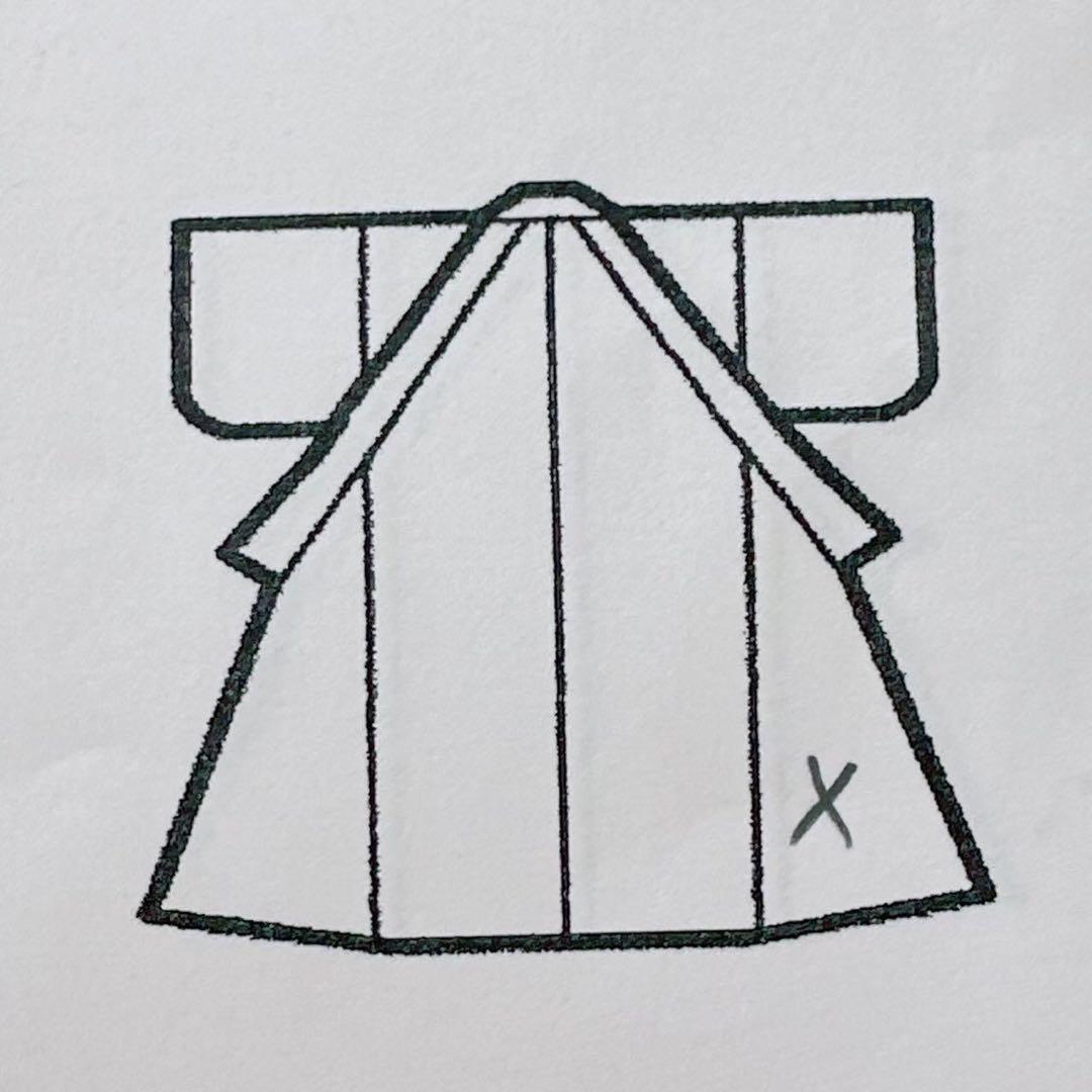 昭和レトロ　フルセット　七五三　７歳　女の子　孔雀羽　赤袋帯　簡単半衿　7083