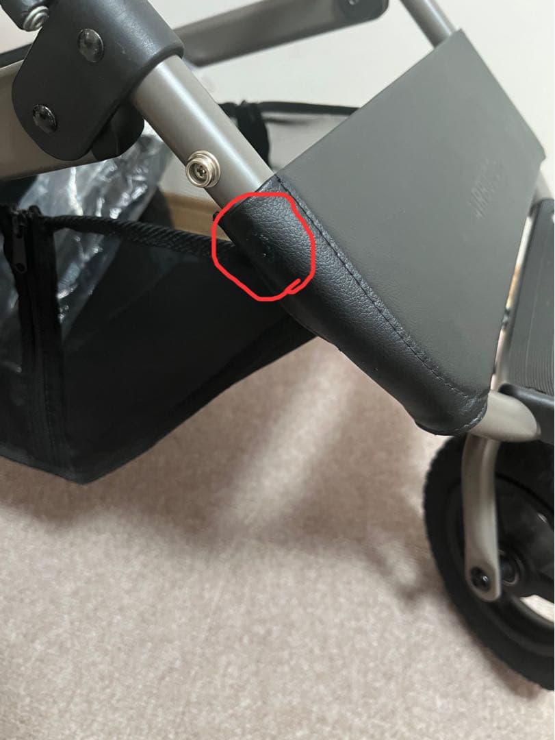 AIRBUGGY プレミア ウォームグレイ色フレーム プラス付属品 - メルカリ