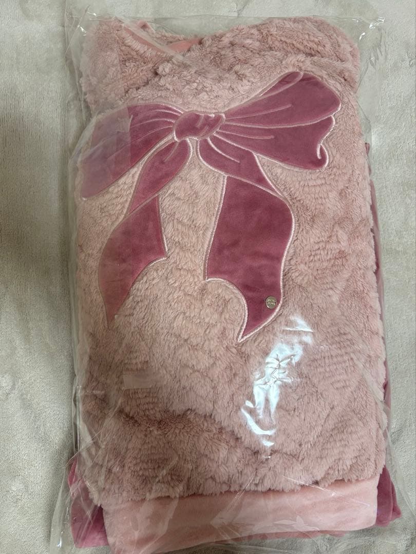 ［新品・未使用］SNIDEL  リボンフリースセットアップ　ピンク