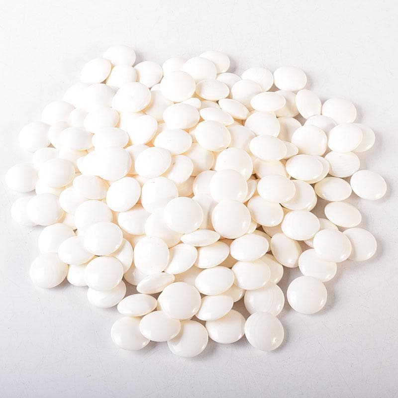 くずもち　碁石　本蛤碁石　那智黒碁石　碁笥　一套　時代箱付　M　R8687