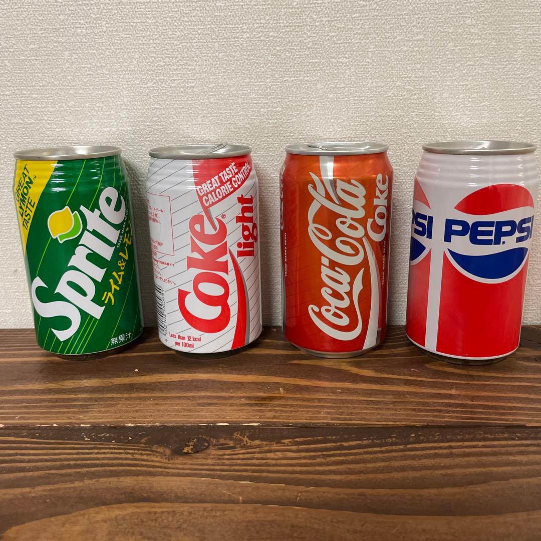 1991年コカコーラ、ペプシ空き缶 - メルカリ