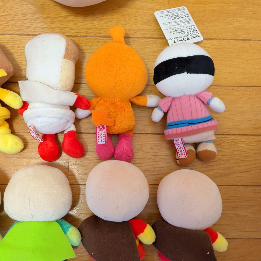 アンパンマンぬいぐるみ　ぷりちぃビーンズ　18体