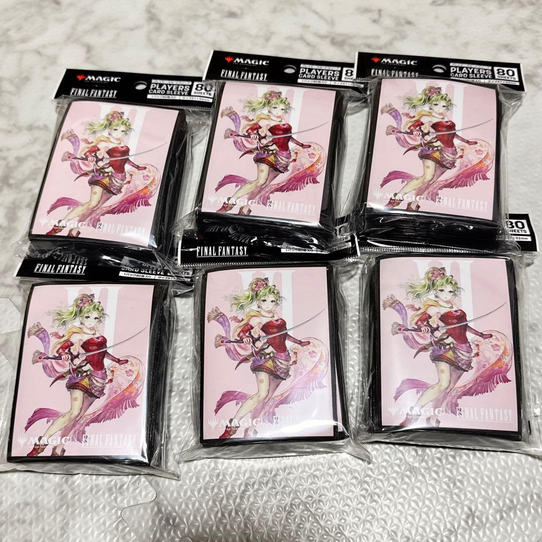 魔導の力を持つ少女 ティナ MTG カードスリーブ 80枚入 ×6