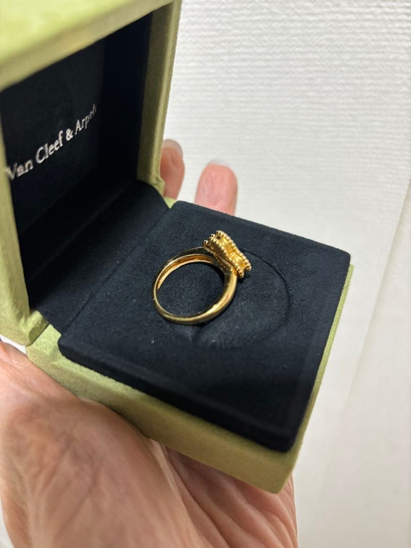 VanCleef＆Arpels ヴィンテージ アルハンブラ リング 55