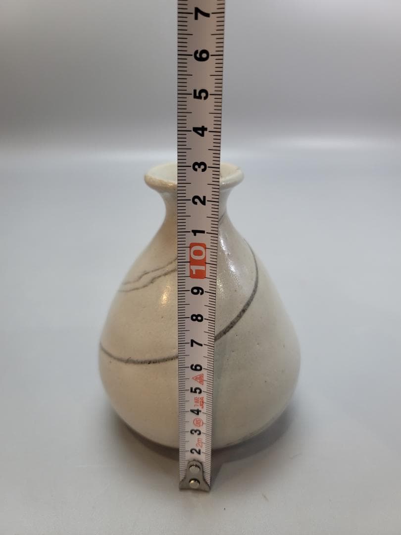 松井康成 作 練上徳利 共箱 美品 人気作家 DT553