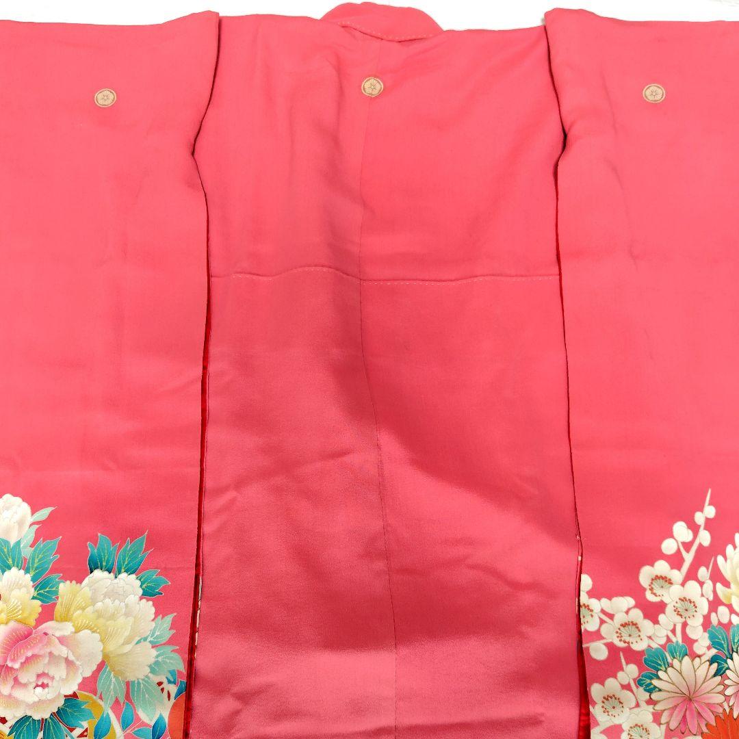 七五三　７歳　お祝い　アンティーク着物　大正ロマン