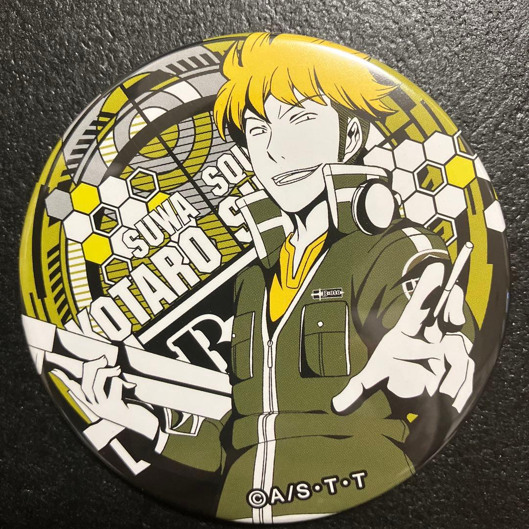 ワールドトリガー ワートリ 辻 新之助 ドでか缶バッジ battle