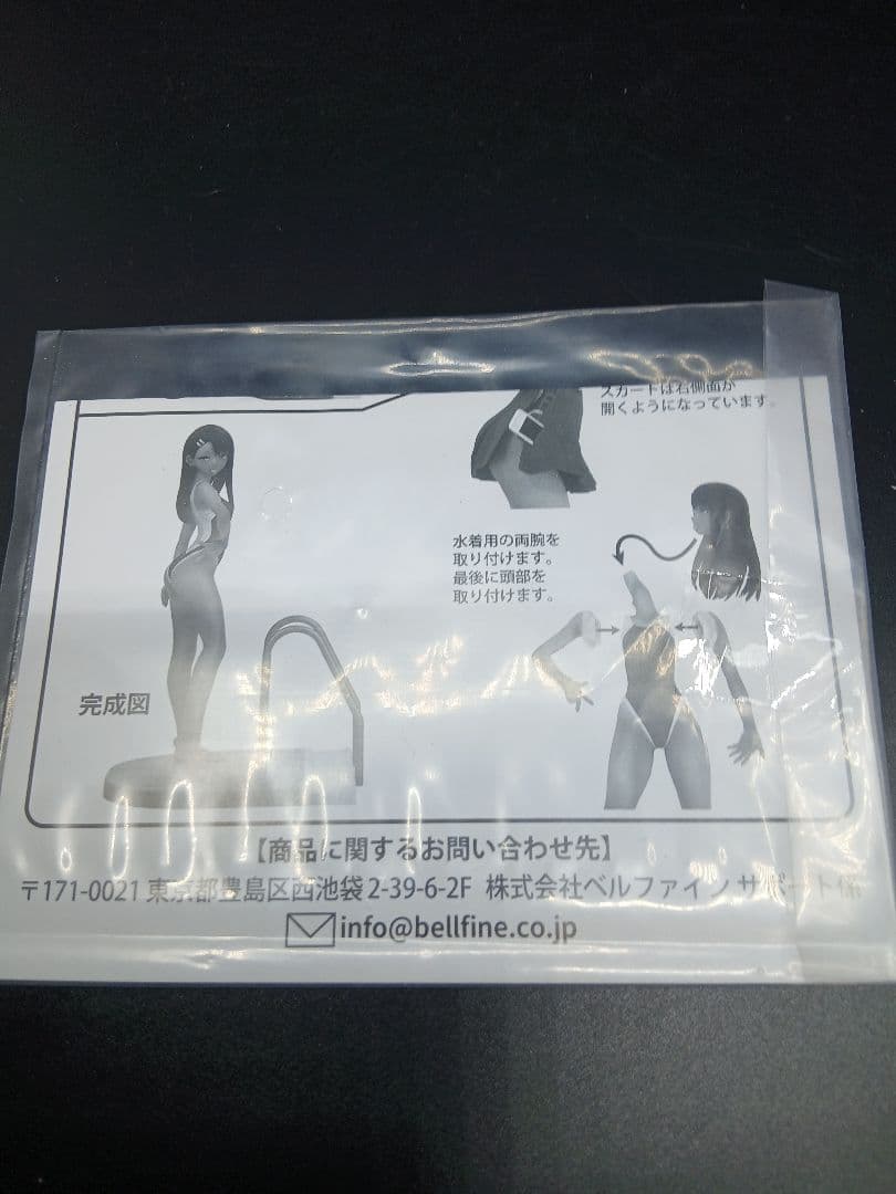 ベルファイン　イジらないで　長瀞さん フィギュア　交換用腕パーツ１つ欠品