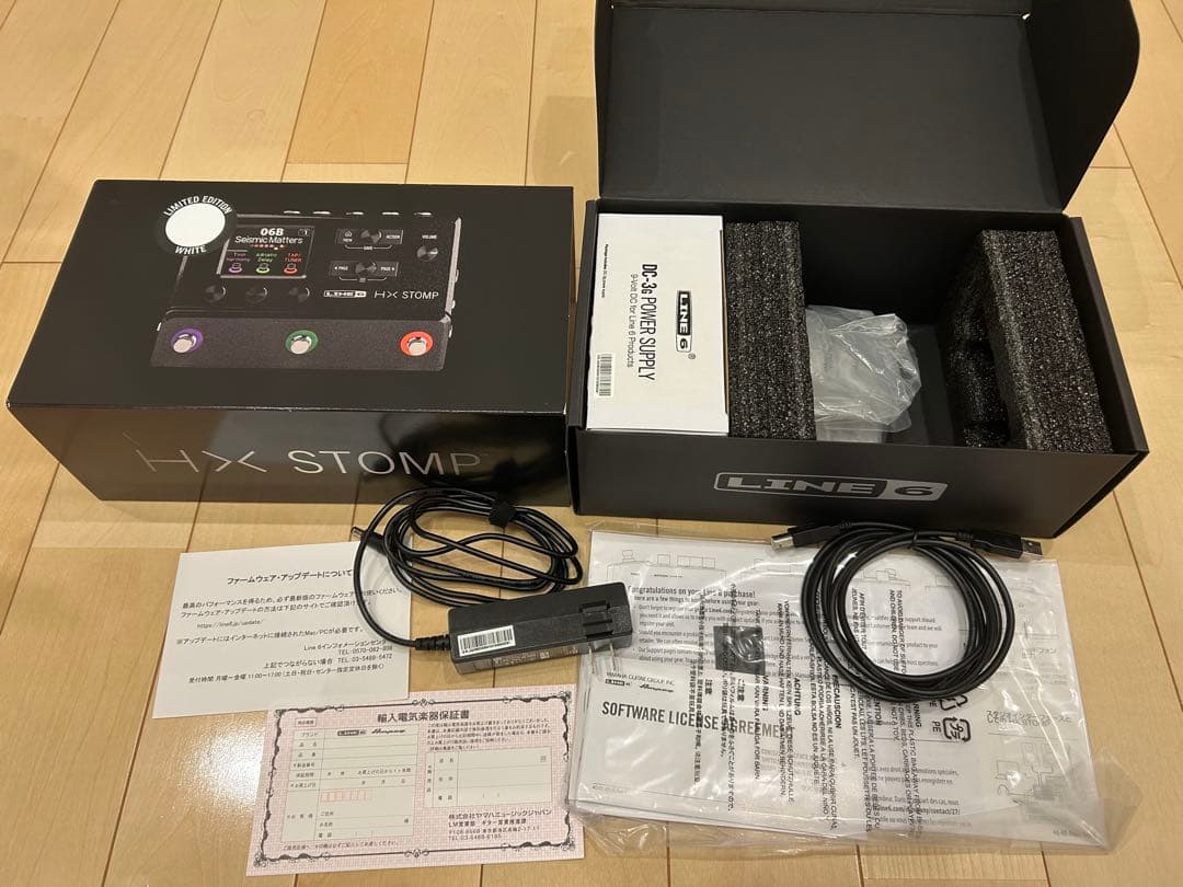LINE6 HX STOMP 限定カラー 白 ホワイト 美品