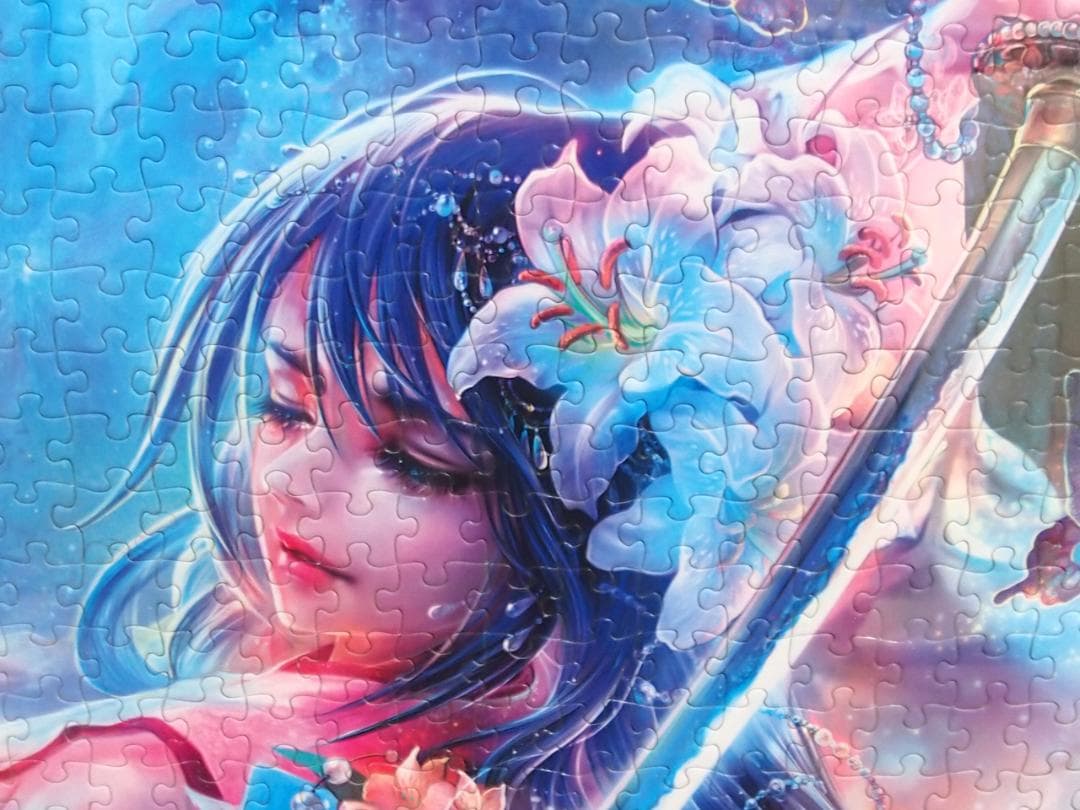 美品】深泉万葉 ジグソーパズル/1000ピース 完成品 3つセット 刀雅の