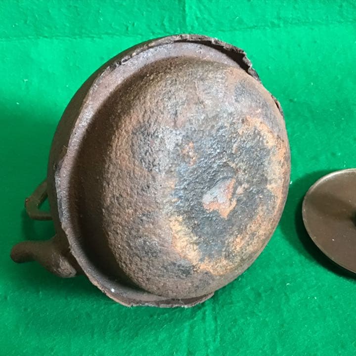 鉄瓶　銅蓋