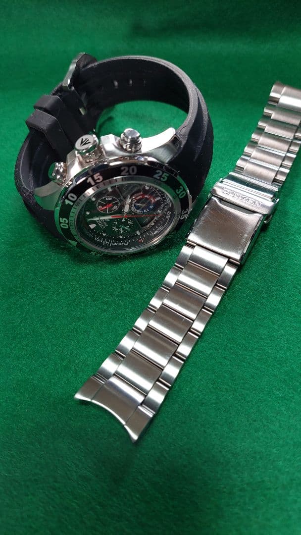 サ*ア様 CITIZEN Eco-Drive クロノグラフ 時計