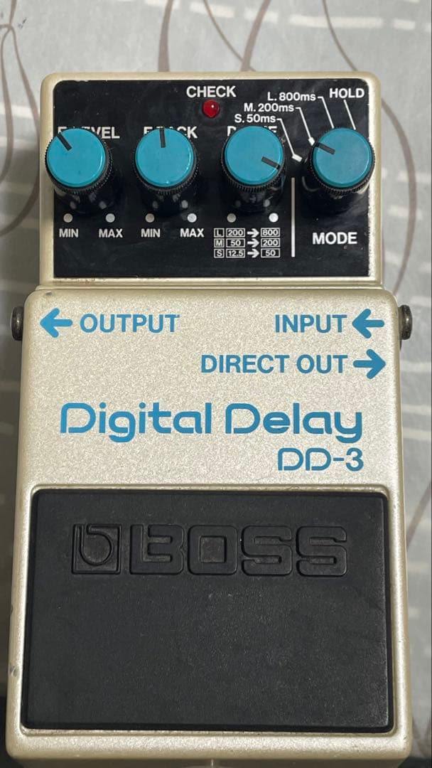 BOSS DD-3 デジタルディレイ ギター用エフェクター（日本製） BOSS デジタルディレイ DD-3 日本製？ ギターエフェクター BOSS - DD-3