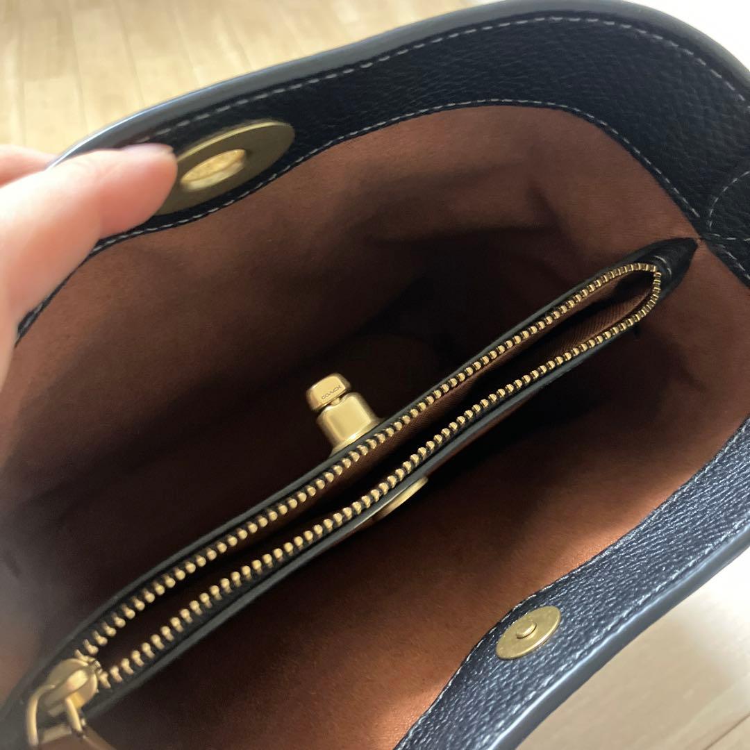 ざみ　coach ウィロウ　ソフト　バケット　バッグ19
