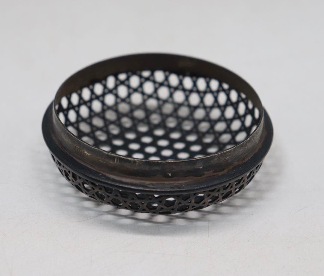 益子焼　香炉　銀ぼや　木箱入　送料込み1025