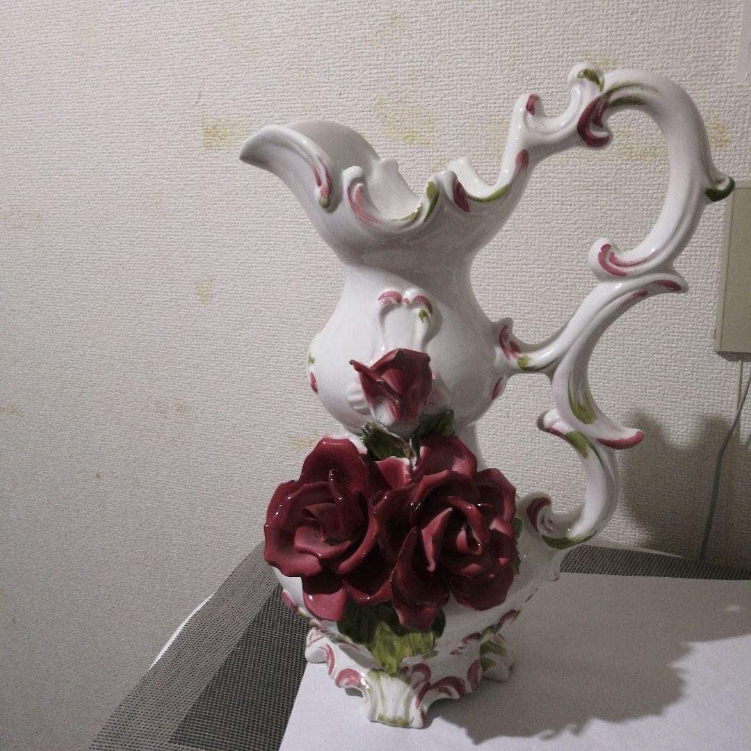 DEMAIN デ-メイン イタリア製 フラワーモチーフ ヨーロピアン インテリア