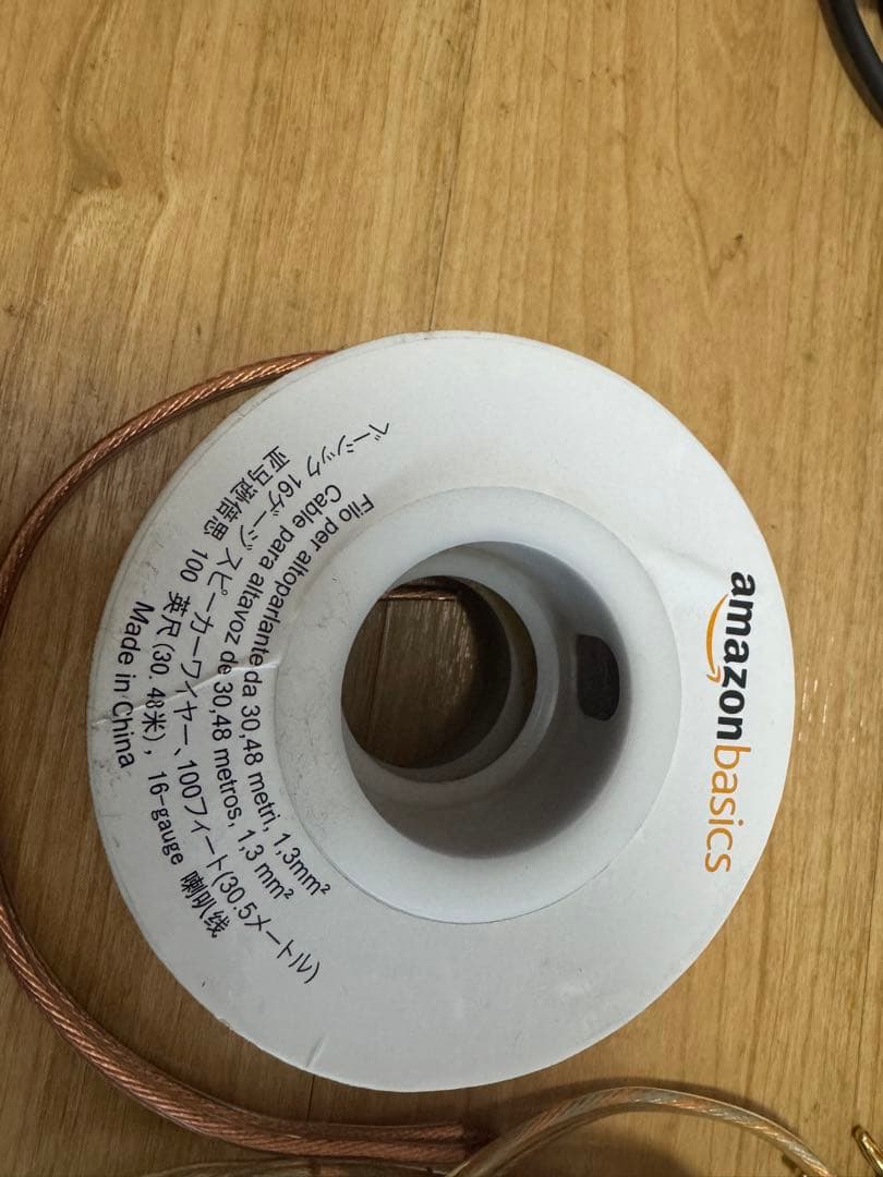 7.1ch サラウンドスピーカーセット ONKYO YAMAHAなど　ケーブル付